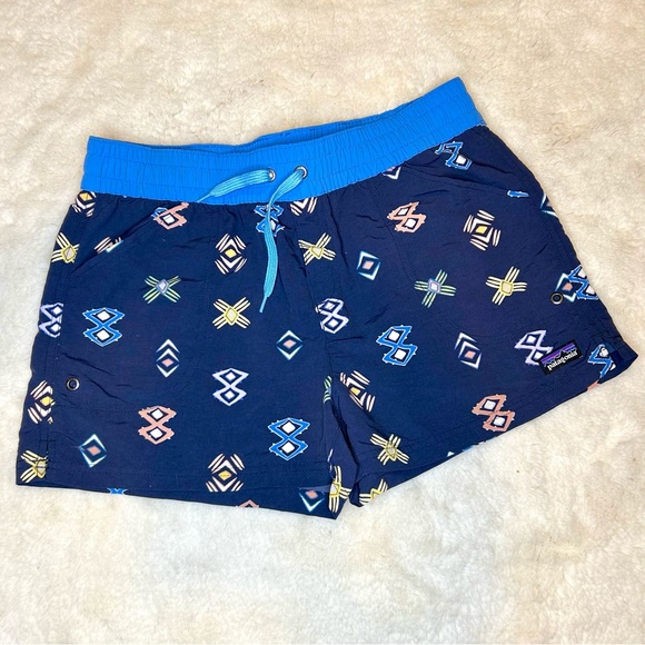 Patagonia Southwest Aztec Print Board Shorts Youth XXL - Picture 1 of 6